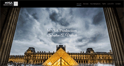 Desktop Screenshot of mysa-production.fr
